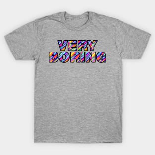 Very boring multi colour design T-Shirt